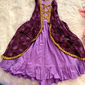 Custom made Rapunzel dress size 5/6
